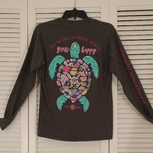 ⚜️ Simply Southern Long Sleeve T-shirt "Do More Of What Makes You Happy"